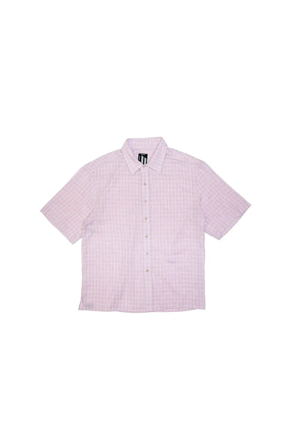 All Day Shirt | Pink Grid