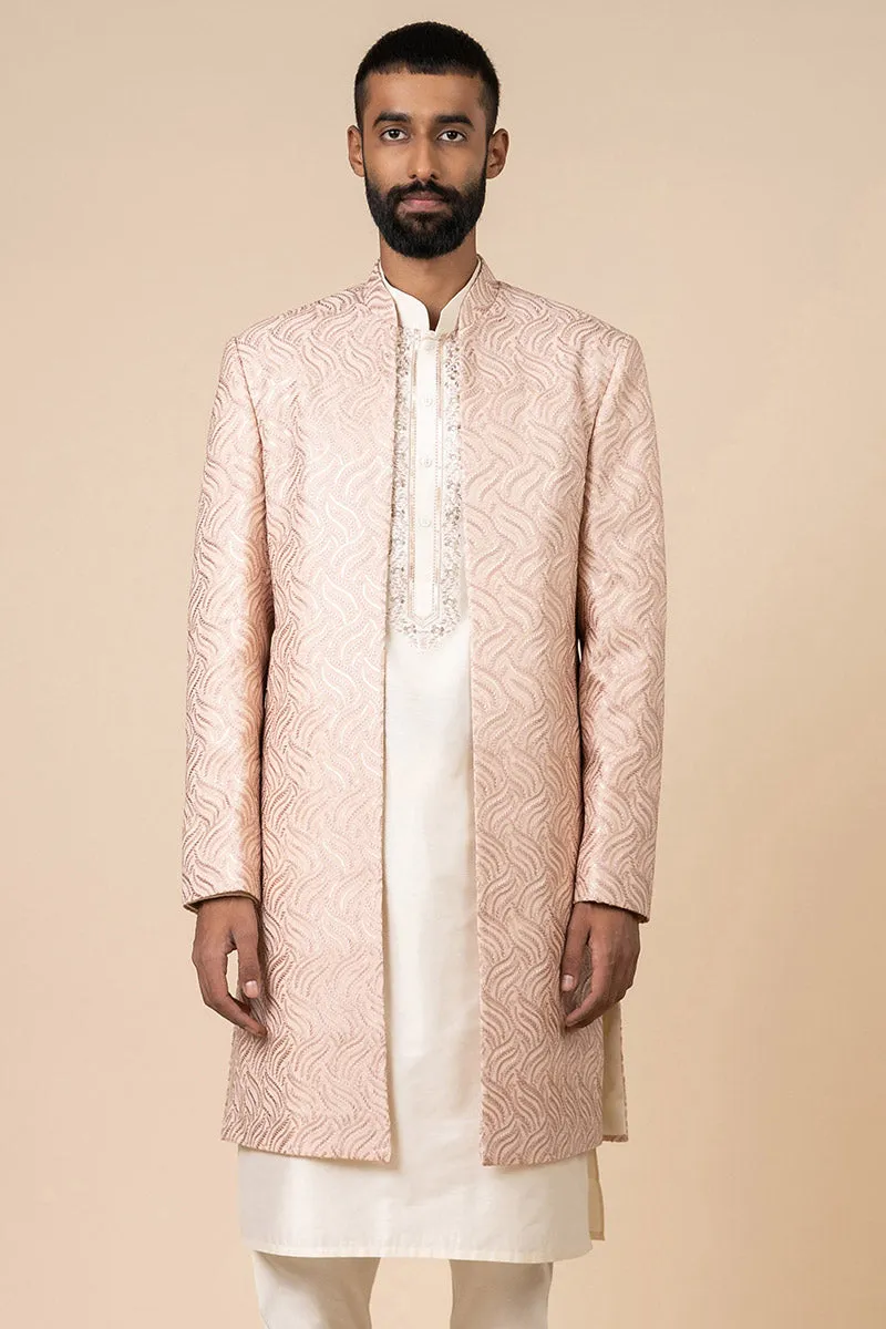 All Over Patterened Sherwani