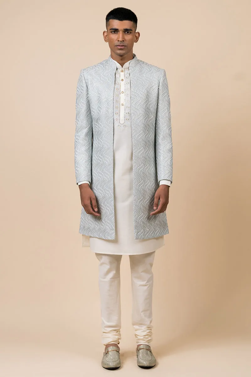 All Over Patterened Sherwani