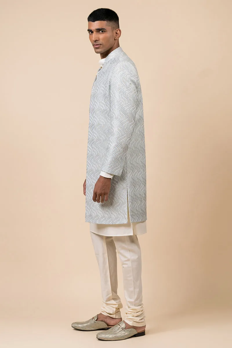 All Over Patterened Sherwani