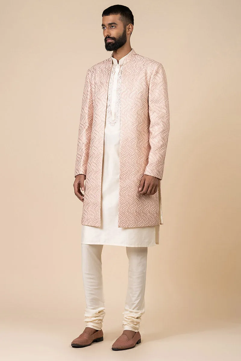 All Over Patterened Sherwani