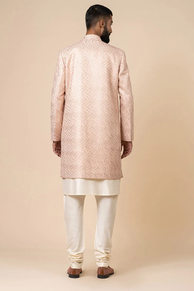 All Over Patterened Sherwani