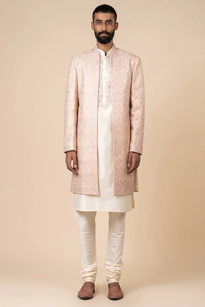 All Over Patterened Sherwani