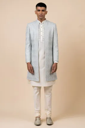 All Over Patterened Sherwani