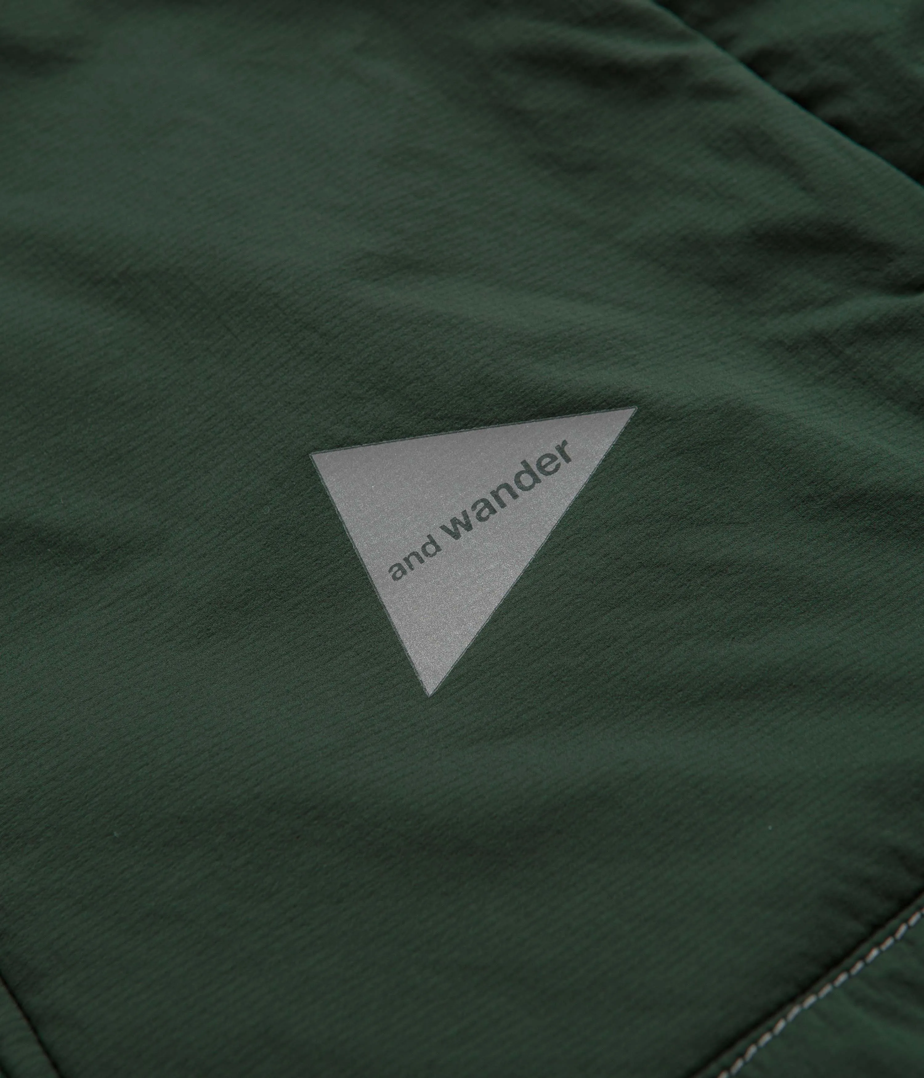 and wander Alpha Air Hoodie - Green