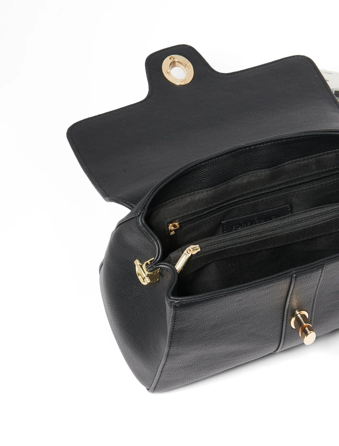 Aubree Lock Top Handle Bag