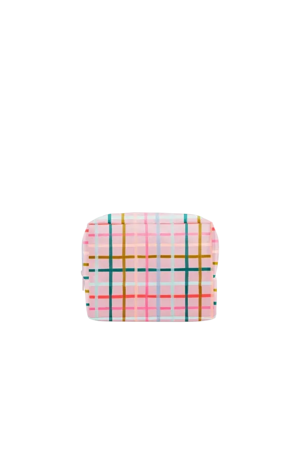 Busy Bee Plaid Tote