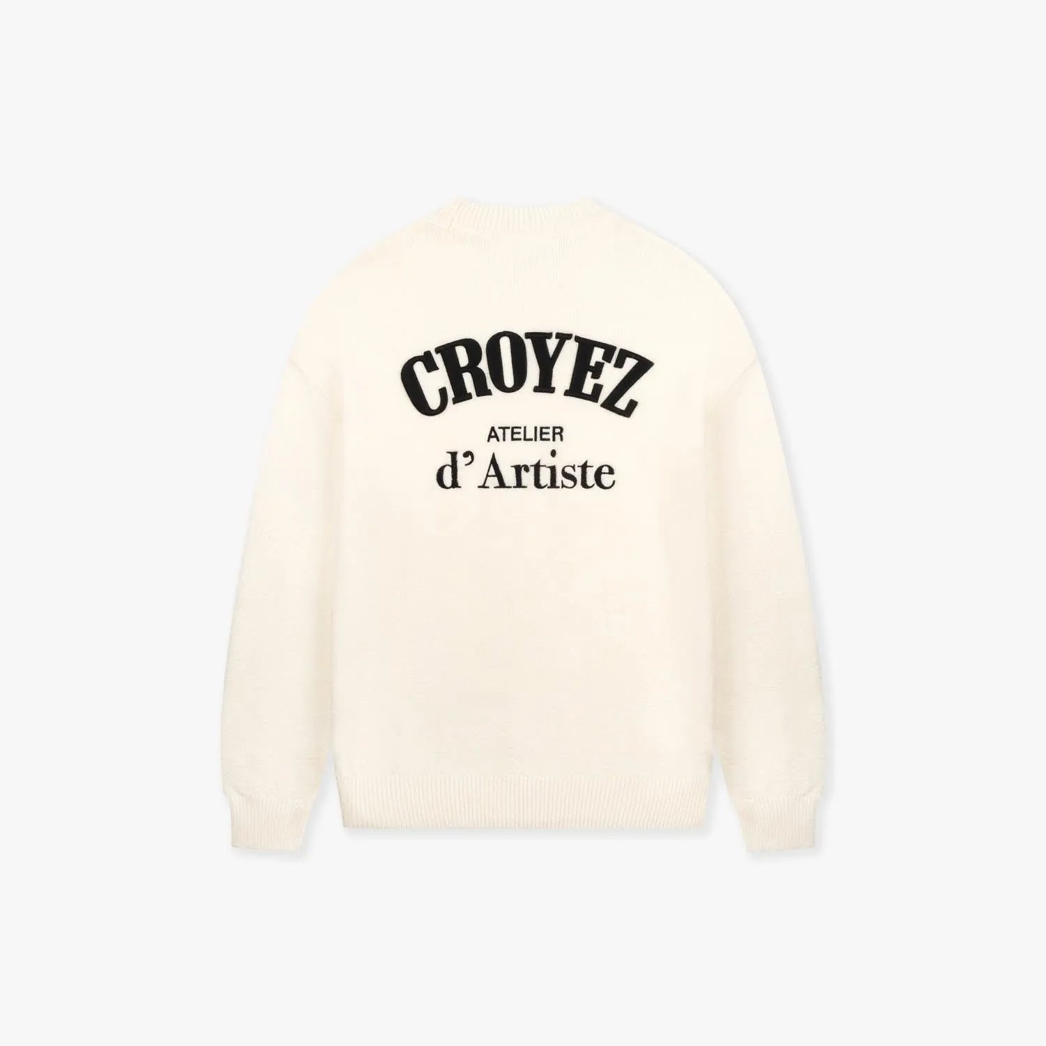 CROYEZ ATELIER KNIT SWEATER - VINTAGE WHITE