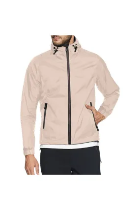 Crème de Pêche All Over Print Windbreaker for Men (Model H23)