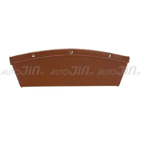 DropStopper - Automotive Leather Seat Gap Filler - Rust Brown