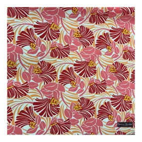 Gift Wrapping Fabric / Furoshiki - Modern Floral Fabric Polycotton | Pink