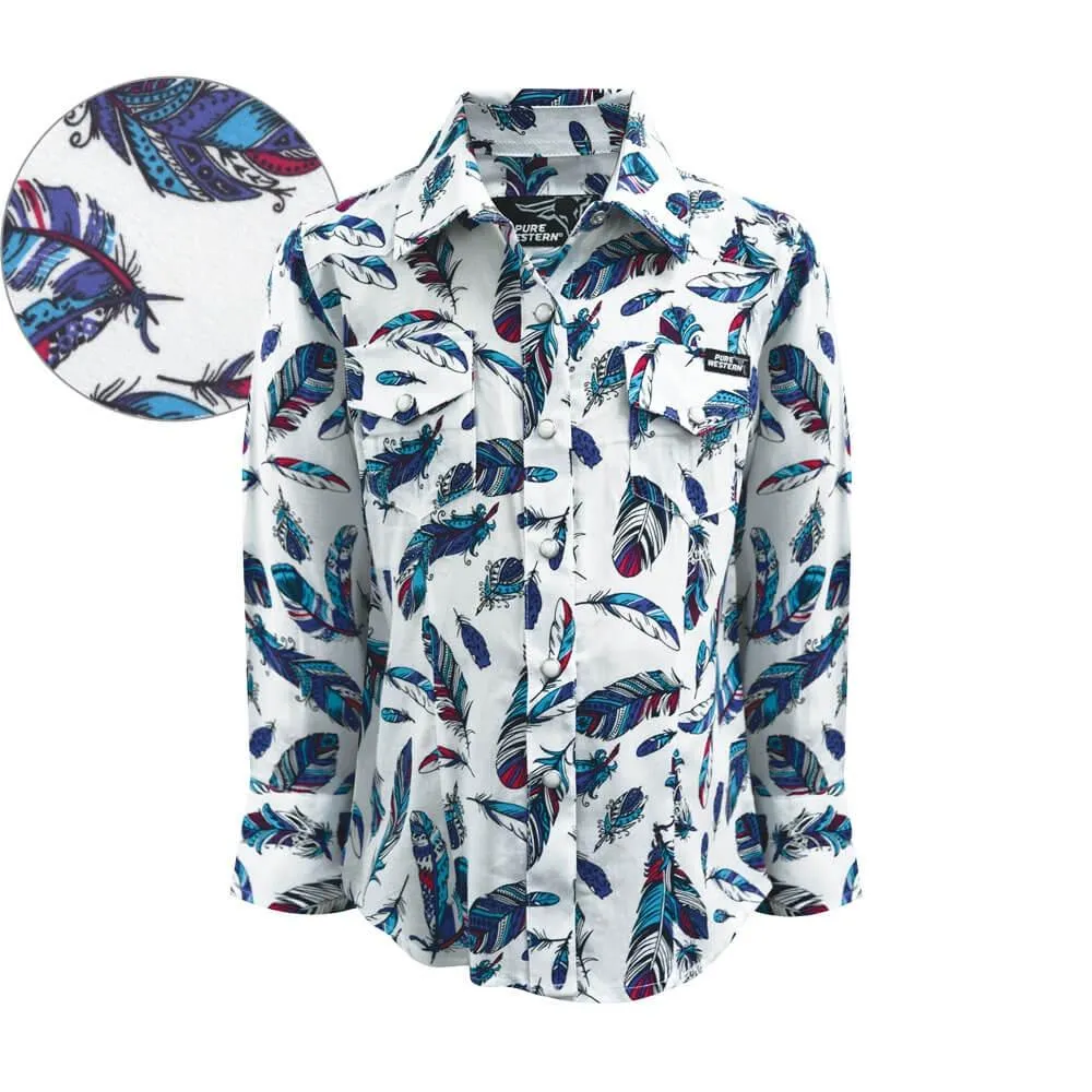 Girl's Pure Western Madelyn Print Shirt