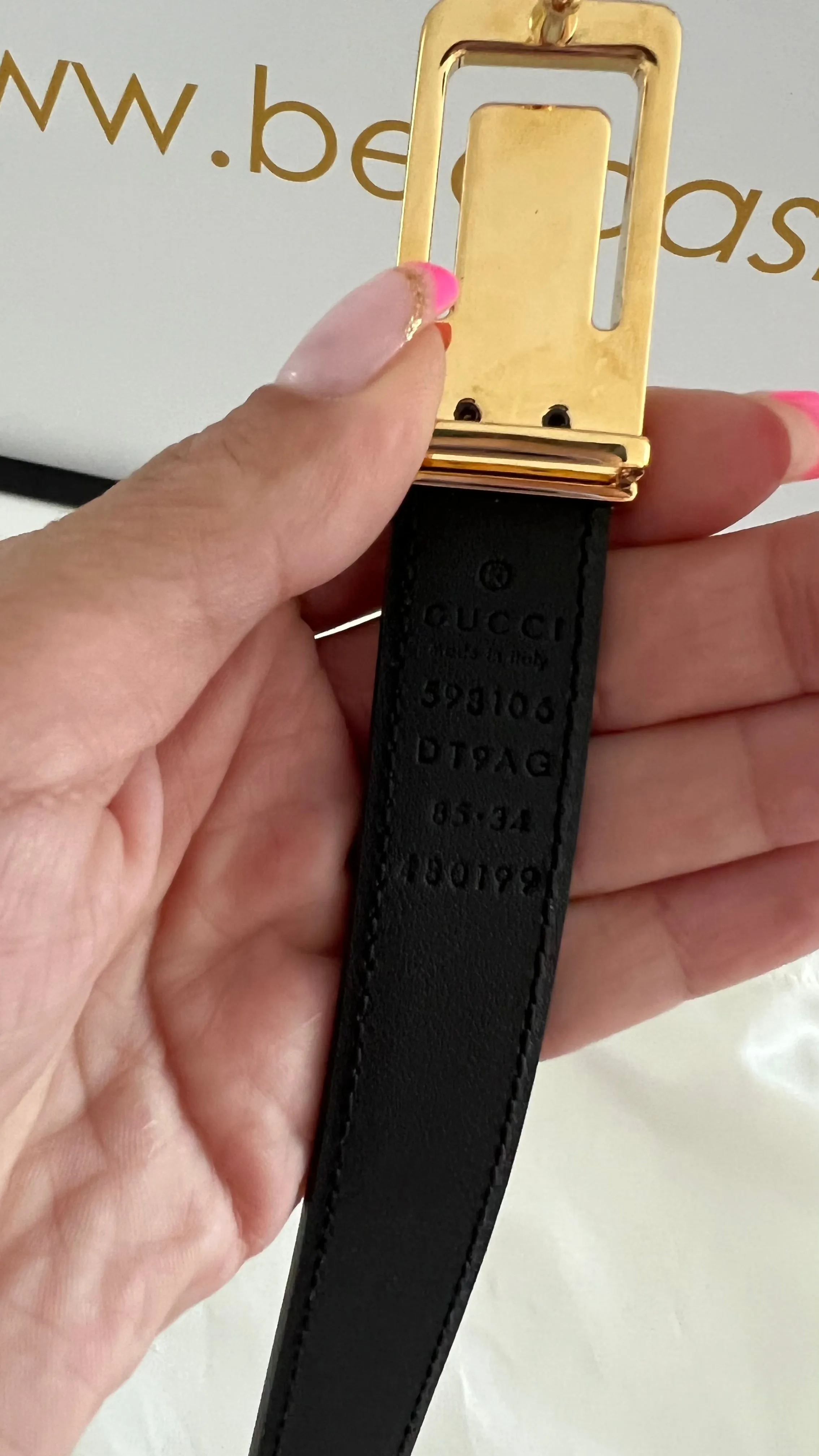 Gucci Buckle Belt