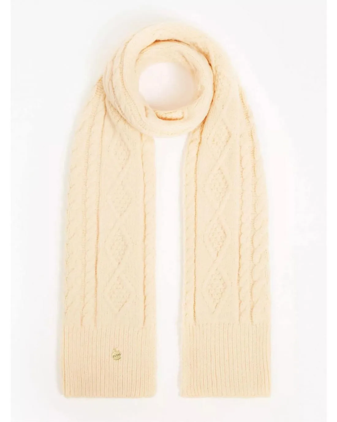 GUESS CABLE KNIT SCARF AW9073WOL03   COLOURS