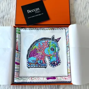 Hermes Chevaloscope scarf 90