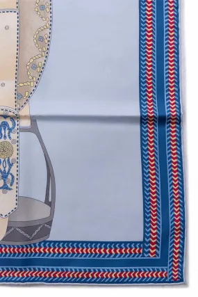 Hermes Selle Des Steppes Scarf