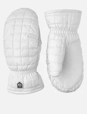 Hestra Moon Light Mitt Glove White