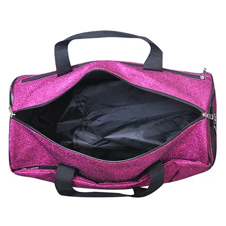 Hot Pink NGIL Glitter Gymnastics Dance and Cheer Duffle Bags