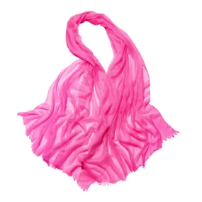 Lauren Cashmere Wrap Hot Pink