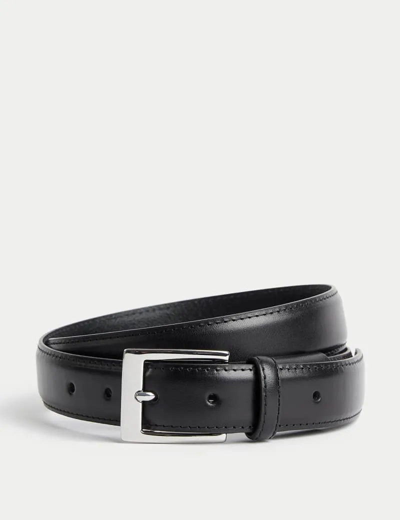 Leather Stretch Belt