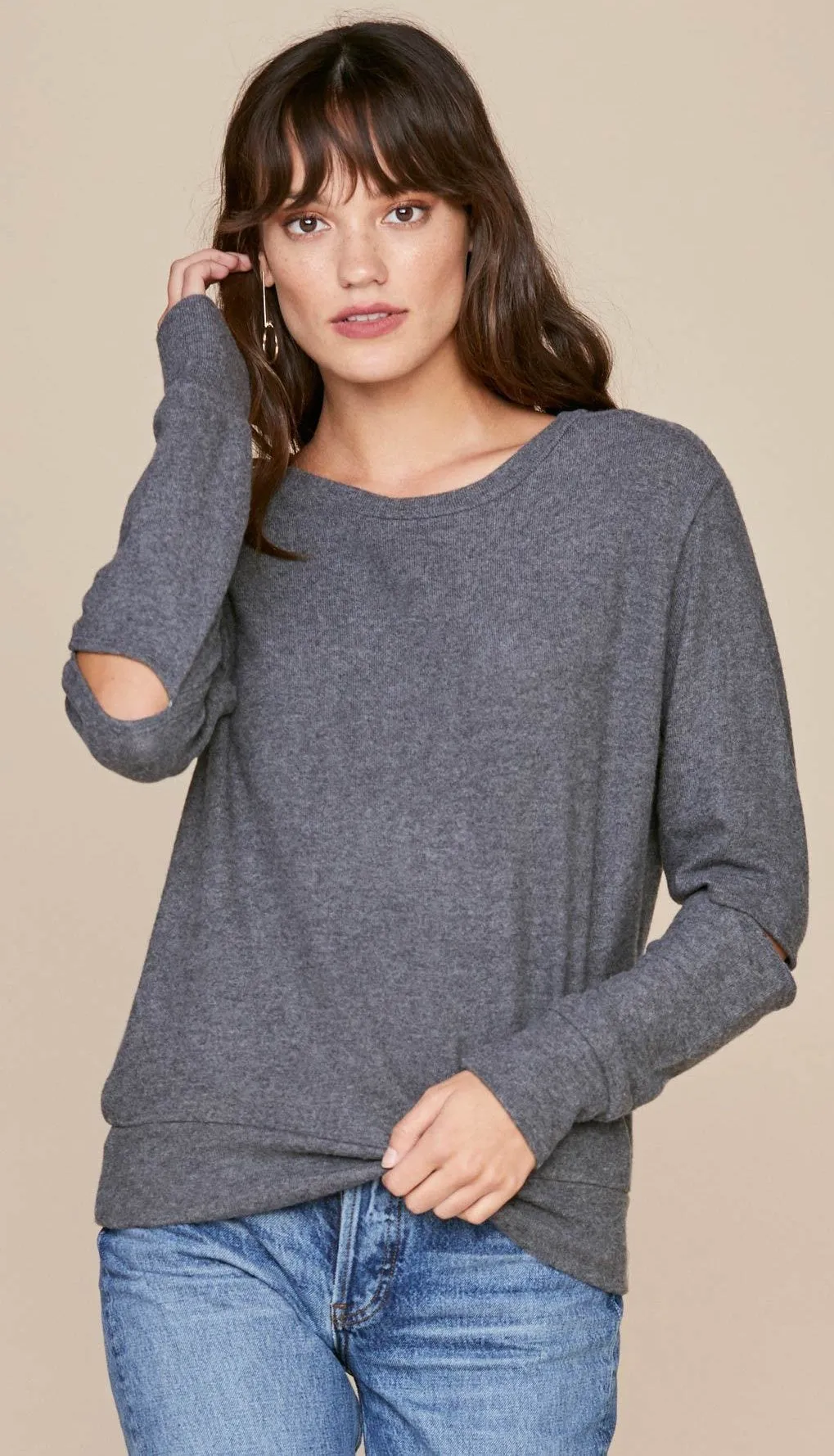 LNA Brushed Odeon Sweater