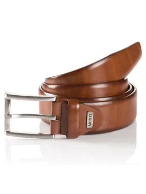 Monti London Cognac Leather Belt