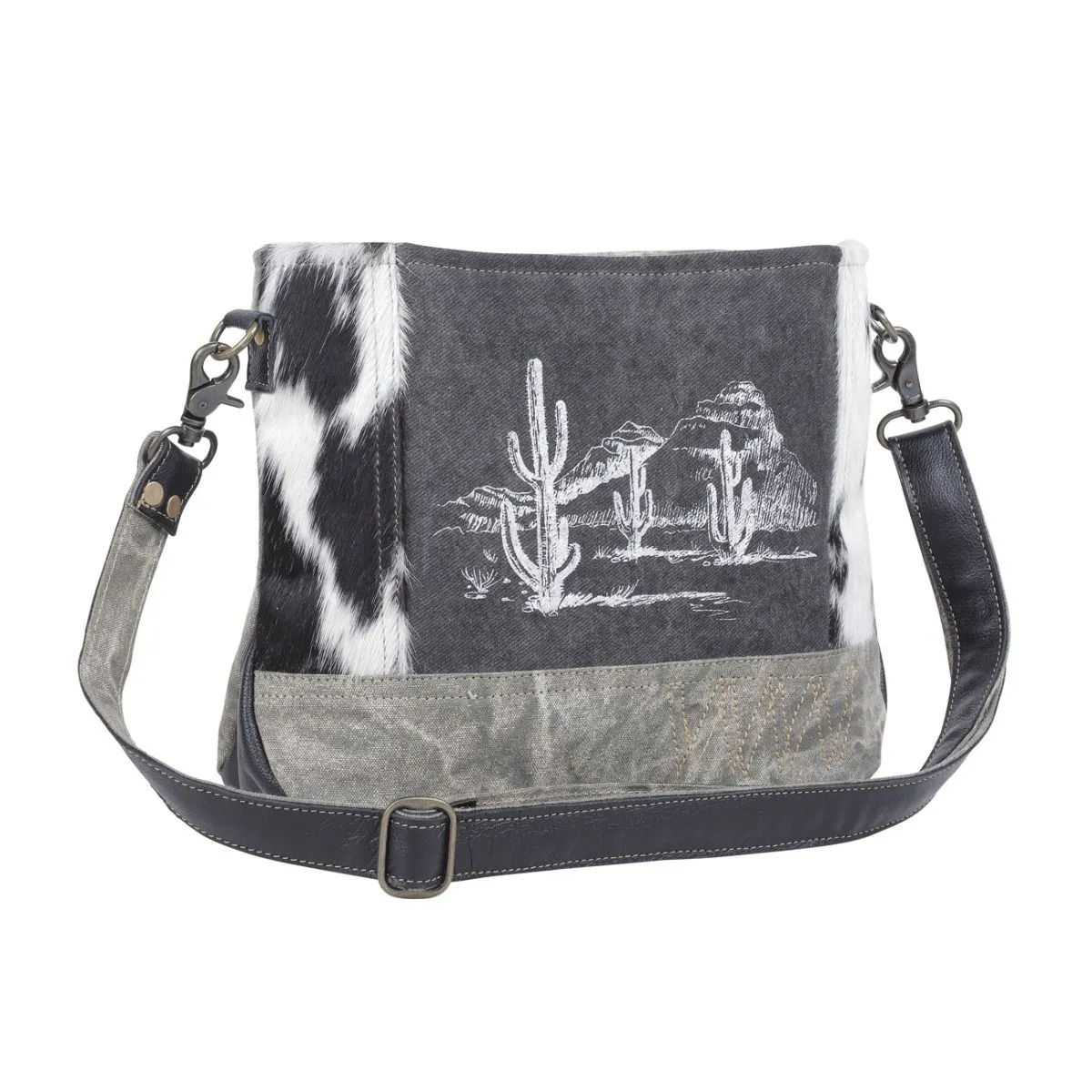 Myra Bag Sabulous Shoulder Bag: Cactus Camo for Survivors and Winners!