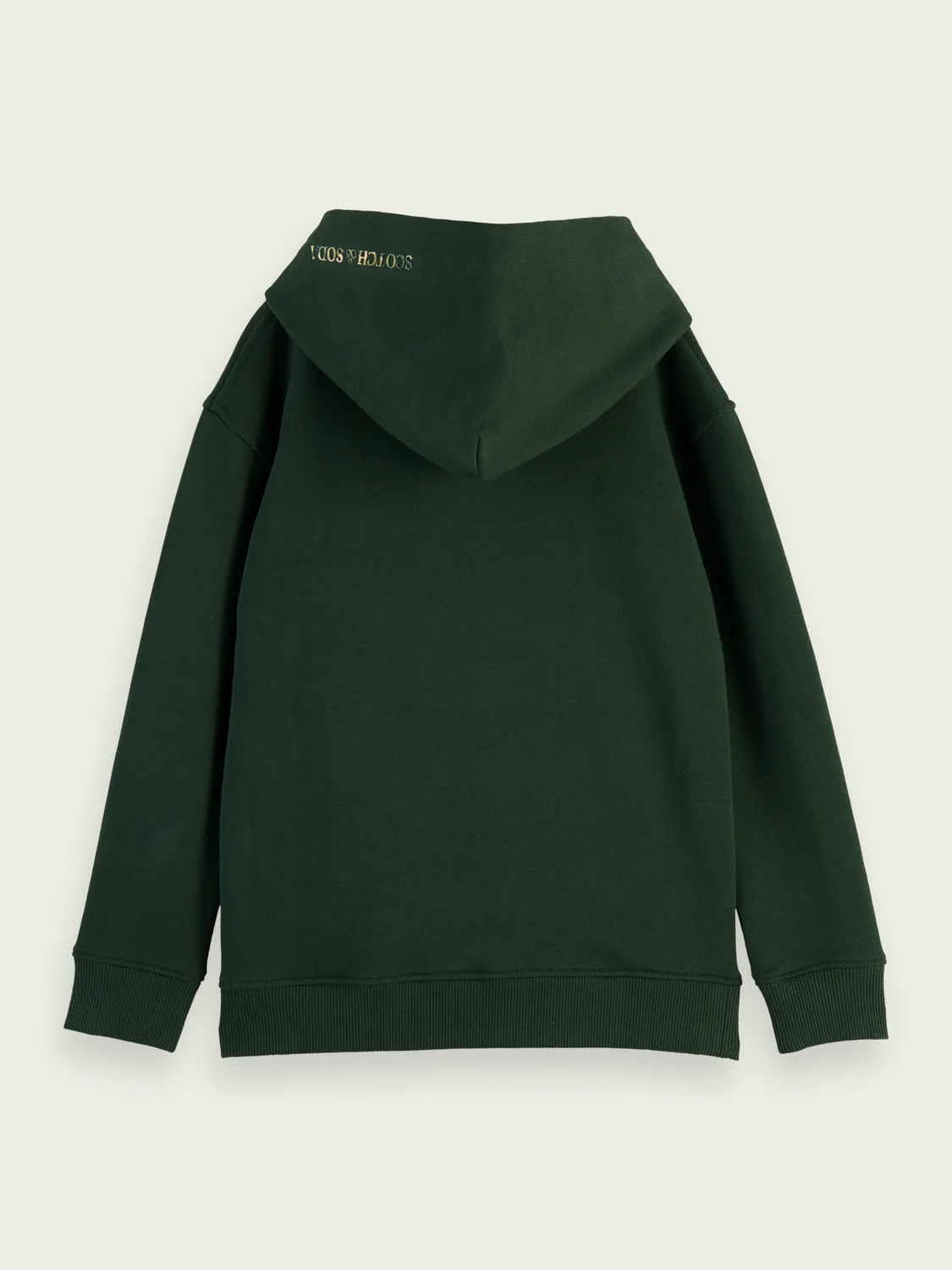 Scotch & Soda Boys Classic Hoodie _Green 167580-1214