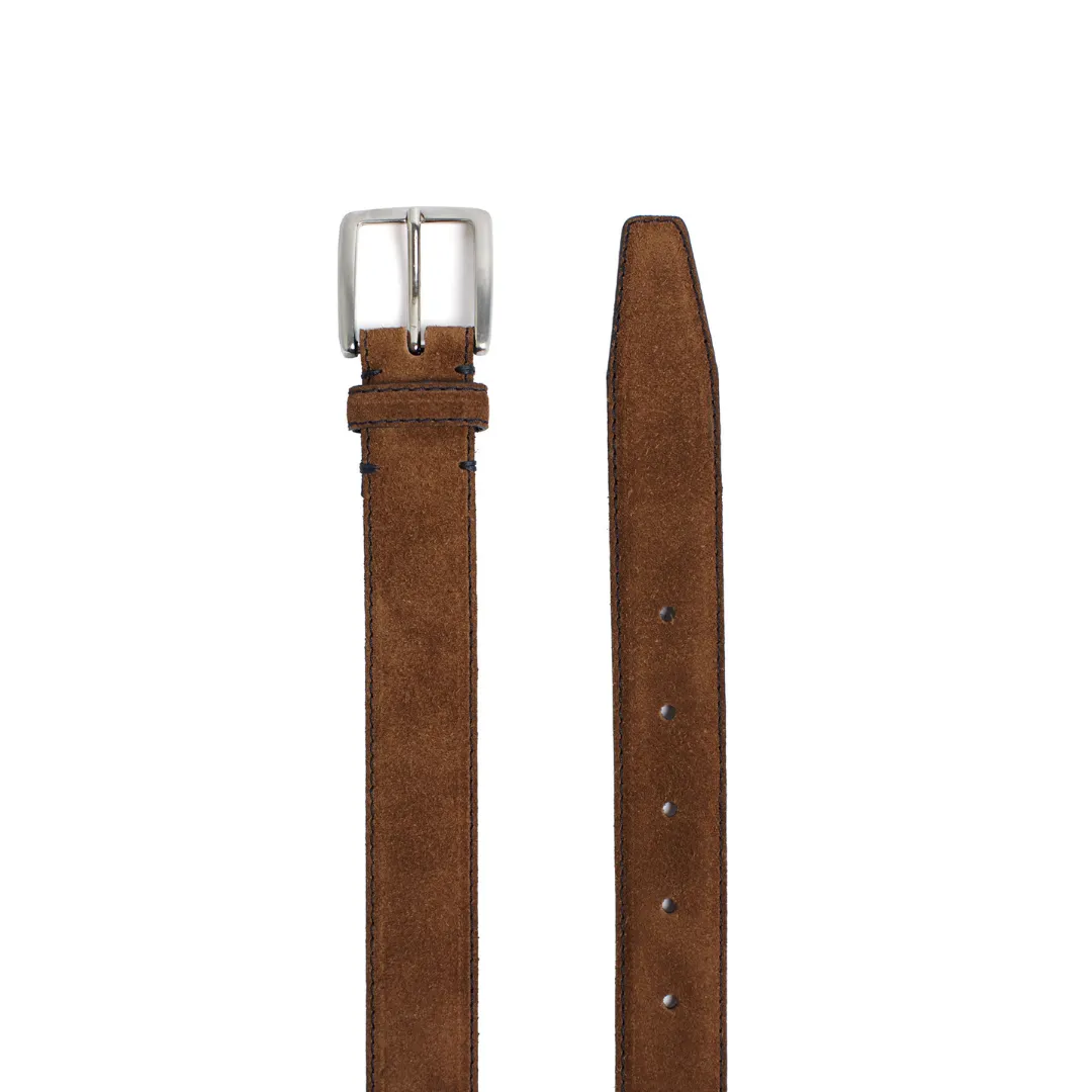 Suede Belt - Brown