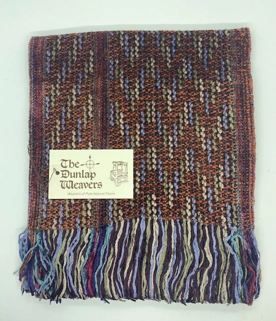 The Dunlap Weavers scarf, 1538 56 chenille (3 colors)