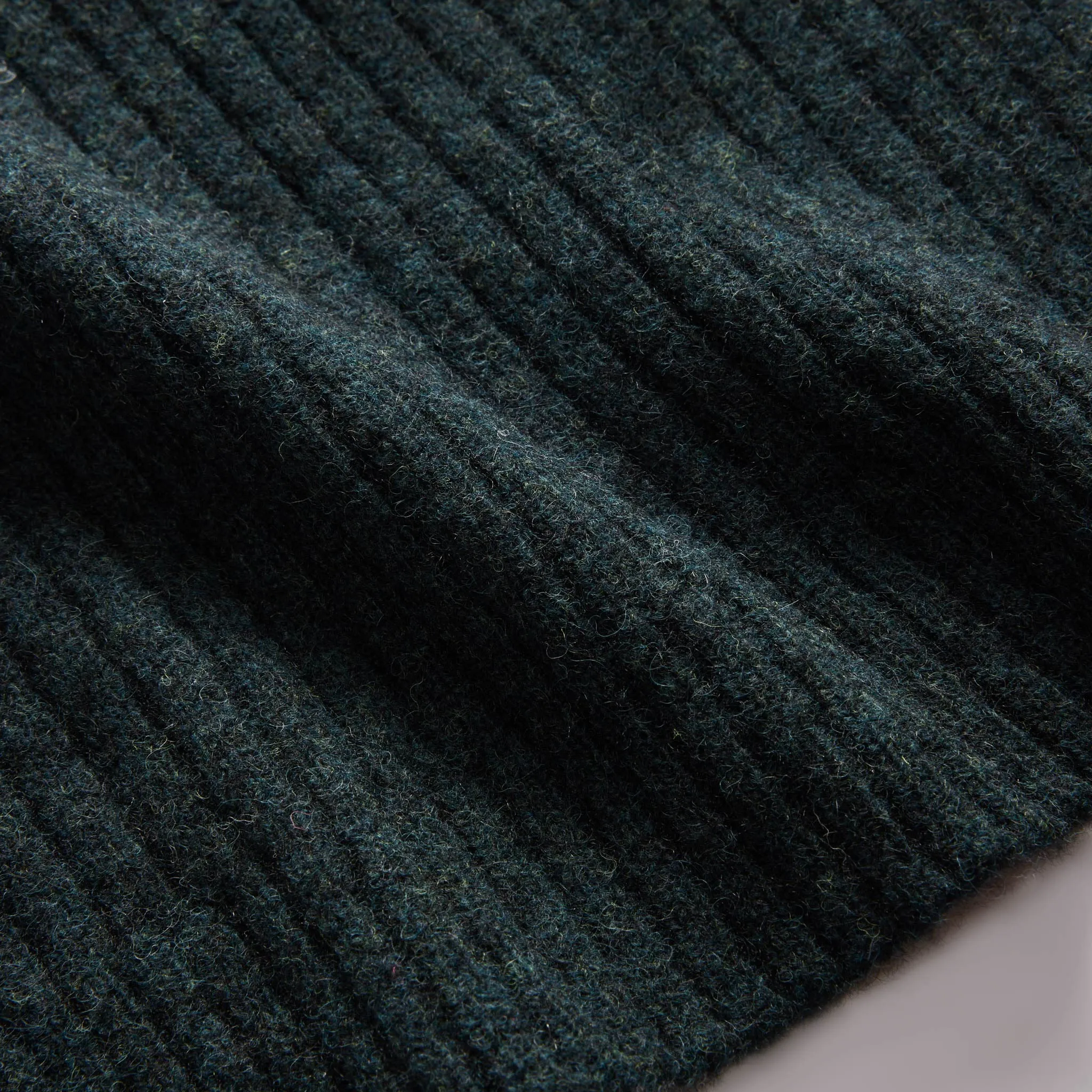 The Rib Scarf in Dark Spruce